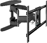 Кронштейн для телевизора ONKRON M6L 40"-75" наклонно-поворотный, черный