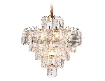 Светильник Ambrella light TR5233/12 SGD/CL/FR золото/прозрачный/белый матовый E27*12 max 40W D600*610