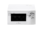 Микроволновая печь General Electronics GE MS120W белая, 20 л, 700 Вт, переключатели — поворотный механизм