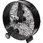 Вентилятор Ballu BIF-20DB чёрный, напольный, 460 Вт, 3 скорости, 90 см