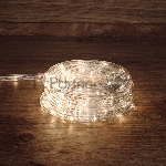 Дюралайт LED фиксинг (2W), 24 LED/м, теплый белый, 20 м