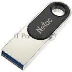 Флешка USB Netac U278 (NT03U278N-032G-32PN), 32Gb, USB 3.0, R/W 90/45, серебристый/черный
