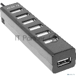 Универсальный USB разветвитель Defender Quadro Swift USB2.0, 7 портов