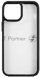 Чехол для Apple iPhone 13 mini Usams US-BH768 прозрачный/черный (УТ000028113)