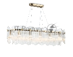 Светильник Ambrella light LH31255/12 BS/CL латунь/прозрачный E14*12 max 40W 1000*340*270