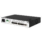 Управляемый коммутатор уровня SNR 2+, 8 x 1/10GE SFP+. Питание: 220V AC + встроенный UPS 12V
