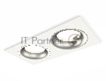 Комплект встраиваемого светильника Ambrella light XC7635004 SWH/MCH белый песок/хром матовый MR16 GU5.3 (C7635, N7013)