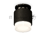 Светильник Ambrella Light XS7511065 SBK/PBK/FR черный песок/черный полированный/белый матовый MR16 GU5.3 (N7926, C7511, N7160)