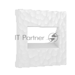 Накладка для двойной розетки Еthernet RJ-45 (белый)