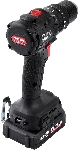 Дрель-шуруповерт Elitech CD 20ISL2, 20 В, 2 Ач, 60 Нм, бесщеточный, ударный, вид 19