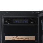 Винный шкаф Libhof CX-19 черный, 60 л, 1 отсек, 19 бут., класс B, вид 3