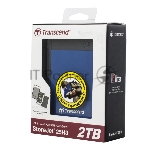 Внешний HDD 2.5" Transcend StoreJet 25H3, 2TB, USB 3.2 Gen 1 Type-A, 5400 rpm, синий, вид 16