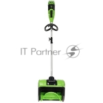 Снеголопата аккумуляторная GREENWORKS 2600807UA шир.300мм 1 аккум 40В 2 А/ч + ЗУ, вид 4