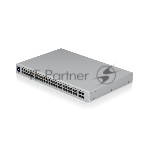 Коммутатор PoE в стойку UniFi Switch 48 PoE USW-48-PoE-EU Ubiquiti 48х 1G RJ45, 4х SFP, раздача 195 Вт, (072146)