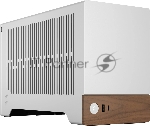Компьютерный корпус без блока питания Fractal Design Terra, Mini-Tower, no fans, 1xUSB-A 3.0 + 1xUSB 3.2 Type-C, SFX PSU Support, mITX Silver