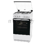 Плита комбинированная Gorenje GK5A41WF белый, конфорок 4 шт, духовка 62 л, 50 см x 85 см x 59.4 см
