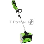 Снеголопата аккумуляторная GREENWORKS 2600807UA шир.300мм 1 аккум 40В 2 А/ч + ЗУ, вид 3