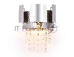Светильник Ambrella light TR5250/2 SL/CL серебро/прозрачный E14/2 max 40W 270*240*150