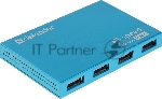 Концентратор USBы Defender Septima Slim, USB 2.0, USB 7 портов, блок питания/USB, вид 17