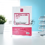 Магнитная рамка Deli 50857 A4 21х29.7см настольная прямоугольная прозрачный (упак.:1шт)