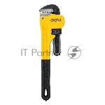 Трубный ключ Deli DL2512 12" Максимальное открытие (мм): 42. Cr-Mo + углеродистая сталь.
