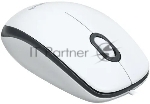 Мышь проводная Logitech M100R белый, 1000 dpi, USB, кнопки - 3