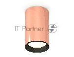 Светильник Ambrella Light XS6326002 PPG/SBK золото розовое полированное/черный песок MR16 GU5.3 (C6326, N6102)