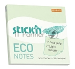 Блок самоклеящийся бумажный Stick`n ECO 21748 76x76мм 100лист. 60г/м2 пастель зеленый