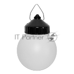 Светильник ЭРА НСП 01-60-003 подвесной Гранат полиэтилен IP44 E27 max 60Вт D150 шар белый