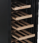 Винный шкаф Libhof CX-19 черный, 60 л, 1 отсек, 19 бут., класс B, вид 5
