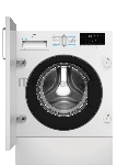 Стиральная машина встраиваемая Beko BI3DBT8841W белый, загрузка фронтальная 8 кг, 1400 об/мин, класс A