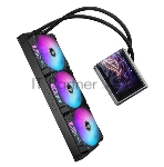 Жидкостная система охлаждения ASUS ROG RYUO IV 360 ARGB черный, алюминий/медь, 2000 об/мин, 30.7 дБ, 4 pin, вид 5