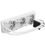 Система жидкостного охлаждения Thermaltake MAGFloe 360 Ultra Snow ARGB Soc-AM5/AM4/1200/1700/1851 белый 4-pin 30.6dB Al+Cu LCD Ret (CL-W433-PL12SW-A), вид 9