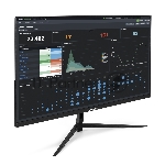 Монитор 27" ExeGate SmartView EP2700A IPS 1920x1080, 75 Гц, 5 мс, 16:9, 250 кд/м2, 1xVGA, 1x3.5 мм, черный