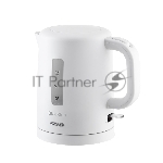 Электрочайник Blackton Bt KT031P белый, 1.0 л, 1100 Вт, скрытый нагревательный элемент
