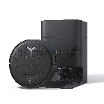 Робот-пылесос Ecovacs Deebot T80S Omni черный, 6400 мА·ч Li-Ion, уборка влажная/сухая, пылесборник контейнер 0.22 л