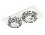 Комплект встраиваемого светильника Ambrella light XC7635020 SWH/CL белый песок/прозрачный MR16 GU5.3 (C7635, N7191)