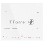 Индукционная варочная поверхность HOMSair HIC64SWH, 4 конфорки, стеклокерамика, 7200 Вт