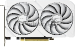 Видеокарта Asus DUAL-RX9060XT-16G-WHITE белый