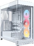 Корпус Corsair 4500X RS-R ARGB White, Midi-Tower, белый, 3 x 120 мм