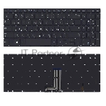Клавиатура для ноутбука Samsung NP670Z5E-X01, черная с подсветкой