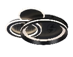 Светильник Ambrella light FA8515/3 BK черный 143W 3000K-6400K 500*500*80 (ПДУ РАДИО 2.4G)