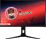 Монитор 27" BLOODY MN272U IPS 3840x2160, 160 Гц, 5 мс, 16:9, 400 кд/м², 2xHDMI, 2xDisplayPort, трехсторонний безрамочный дизайн, Flicker Free, Low Blue Light, HDR10, черный, вид 30