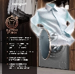 Стиральная машина Weissgauff WM 58411 Direct Drive Inverter Premium Steam Grey серая, загрузка фронтальная 11кг, 1400 об/мин., класс: A+++, вид 22