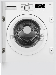 Стиральная машина встраиваемая Weissgauff WMI 6147 Inverter Steam белый, загрузка фронтальная 7 кг, 1400 об/мин, класс A+++