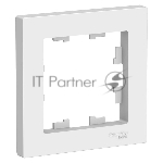 Рамка 1-м AtlasDesign белый SchE ATN000101