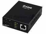 Медиаконвертер D-Link DMC-G02SC/A1A с 1 портом 100/1000Base-T и 1 портом 1000Base-SX с разъемом SC для многомодового оптического кабеля (до 550 м)