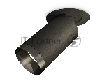 Светильник Ambrella Light XM6323201 SBK/PBK черный песок/черный полированный MR16 GU5.3 (A2242, C6323, N6131)