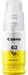 Контейнер с чернилами Canon GI-40 Y желтый (7700 стр.) для СНПЧ Pixma G5040/G6040