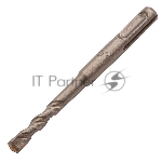 Бур по бетону Denzel двойная спираль, Cobalt W-tip, 8x110 мм, SDS PLUS